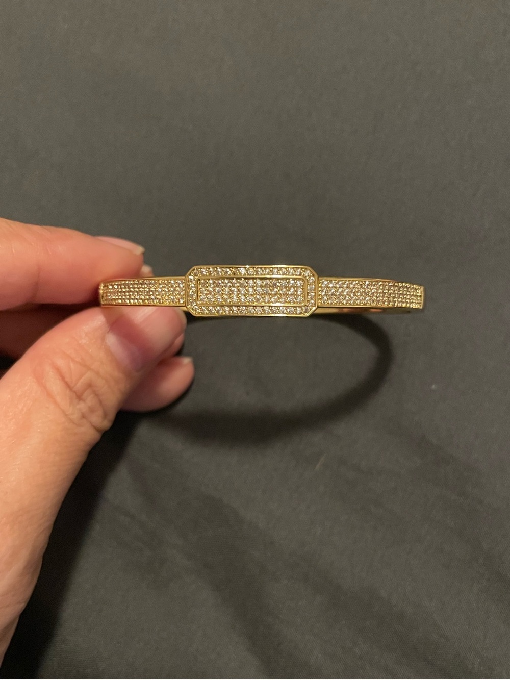 New - 14k gold plated bangle